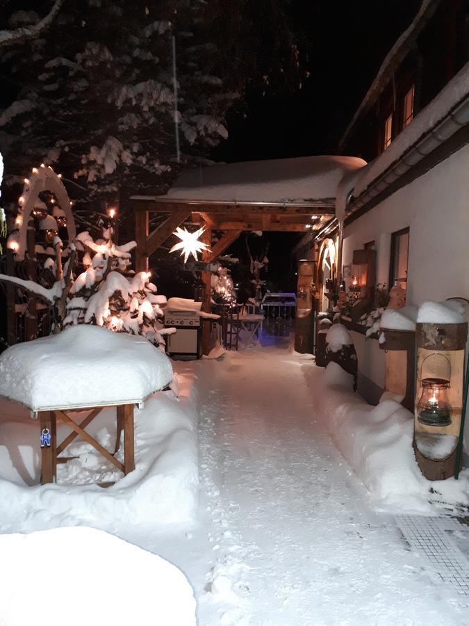 Ferienwohnung Aronia Garten Oberwiesenthal Dış mekan fotoğraf