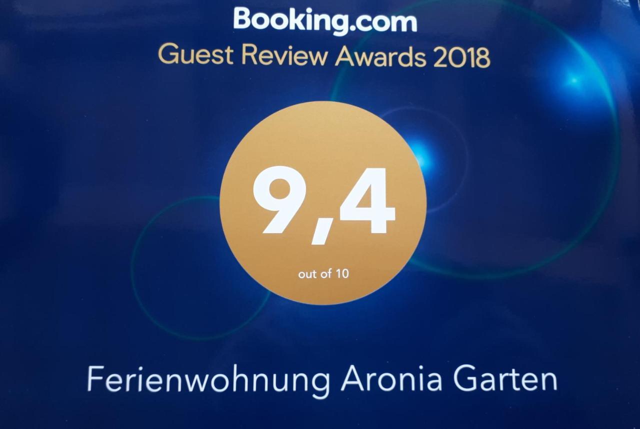 Ferienwohnung Aronia Garten Oberwiesenthal Dış mekan fotoğraf